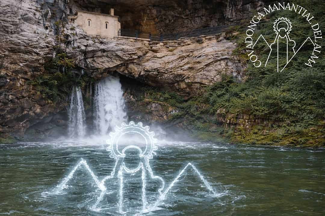 el pozon del santuario de covadonga